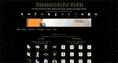 Desktop Screenshot of myhoroscopesfortoday.com